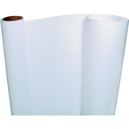 CON-TACT BRAND Embossed Shelf Liner, 5 ft L, 20 in W, Vinyl, Clear 05F-C5T20-06